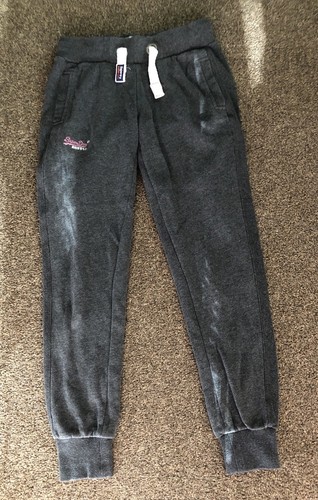Superdry orange label - orange, joggers