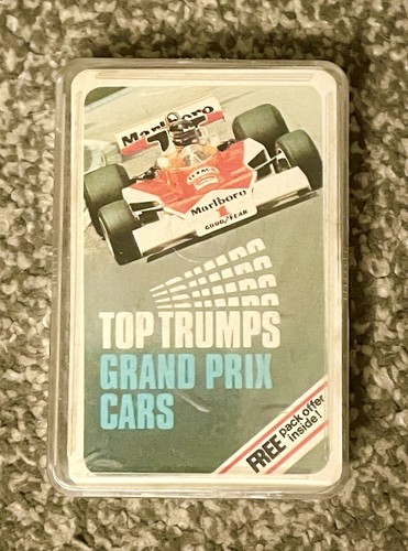 Top trumps grand prix cars - cars, 70s