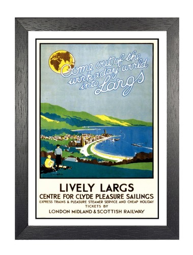 Lively largs british railway - largs,