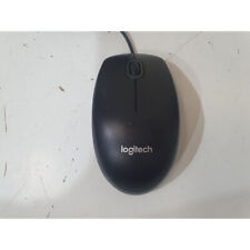 Logitech M100 M-U0026 Corded Mouse Black 1000 DPI 3-Buttons Scroll Wheel for PC