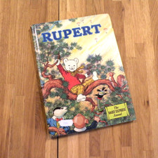 Rupert Bear Daily Express Annual 1973 Vintage Hardback Unclipped