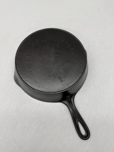 Antique cast iron skillet 7 - antique,