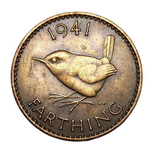 George 1941 farthing - 1,