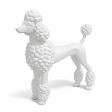 White Poodle Dog Ornament