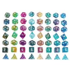 7 Dice Set Poly For RPG Role