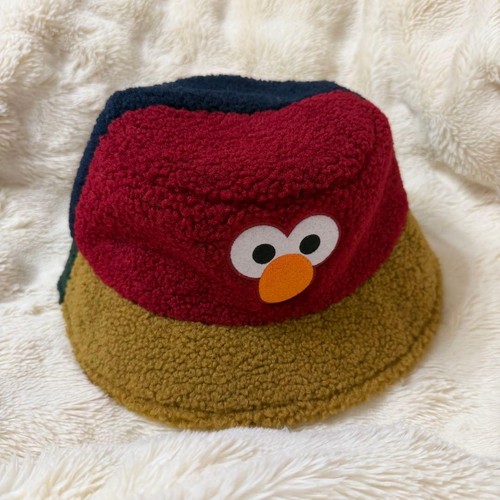 Usj elmo cookie monster bucket - elmo,