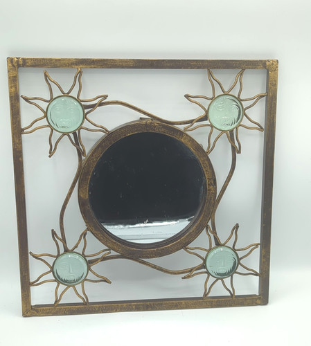 Celestial sun vintage mirror - vintage,
