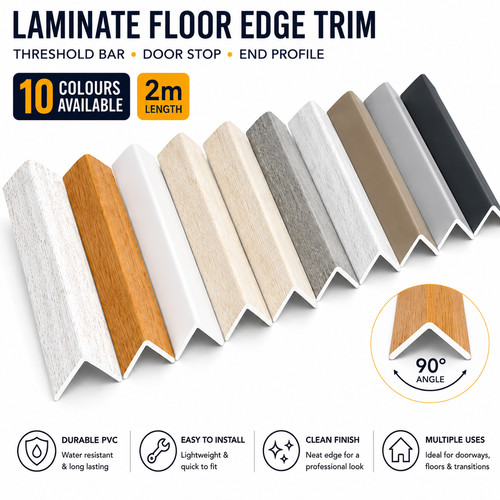 Laminate floor edge trim - edge,