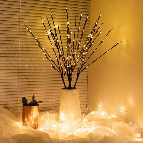 Led twig lights prelit - 20,