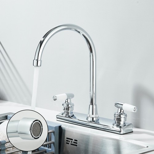 Chrome bathroom sink faucet - sink,