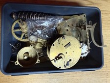 Brass Clock Parts  Mixed Lot