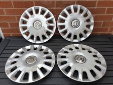 x4 Vauxhall Corsa 14" Wheel Trims Genuine Original Hub Cap Astra Combo Agila