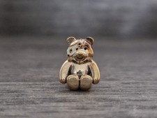 Pandora Pudsey Bear 2016 Retired Charm - ALE 925 Sterling Silver