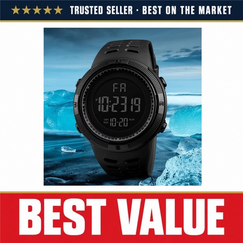 Men digital sports watch - sports,