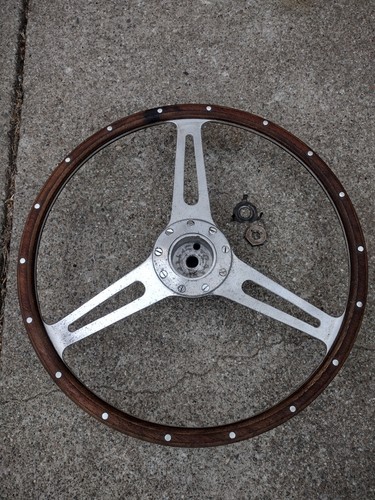 Triumph wood steering - 16",