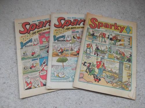 Issues sparky comic - sparky,