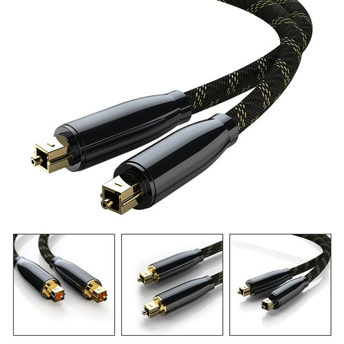 Optical audio cable square - cable, 1m