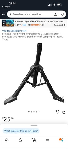 Portable tripod mount - portable, for