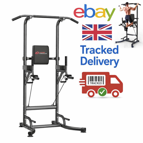 Power tower dip station pull - power,