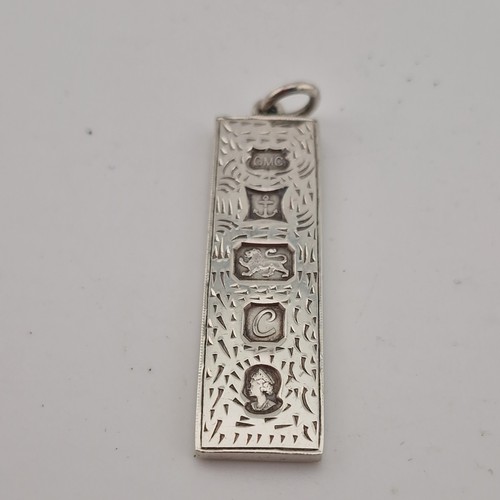 Vintage sterling silver ingot - silver,