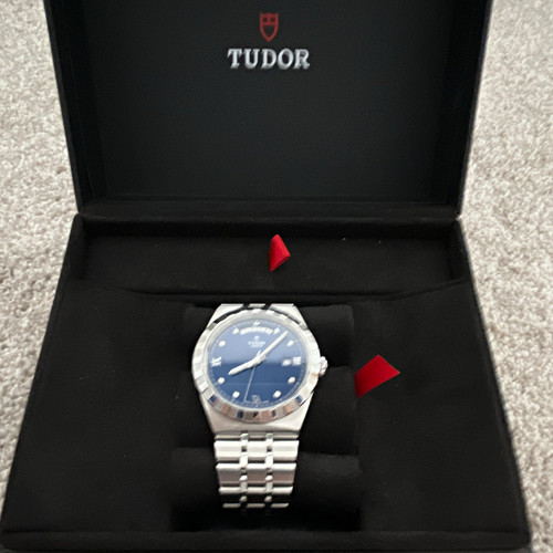 Tudor royal 28600 41mm blue - tudor,