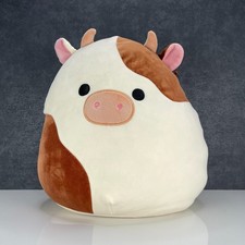 Squishmallows Ronnie the Cow Plush Soft Toy | 12"