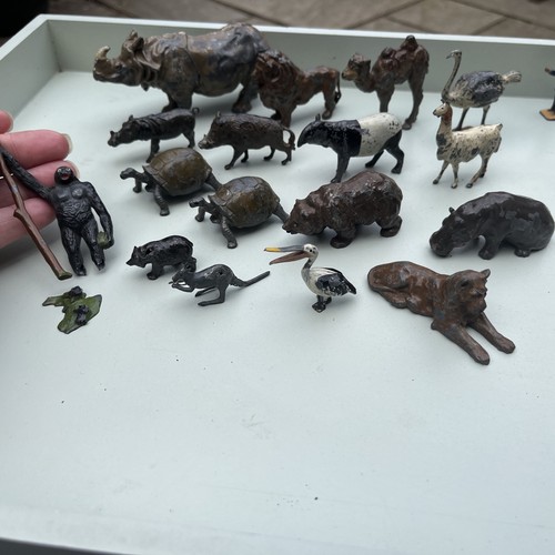 Vintage britains lead zoo - vintage,