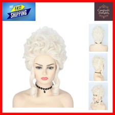 Elegant Baroque Queen Wig