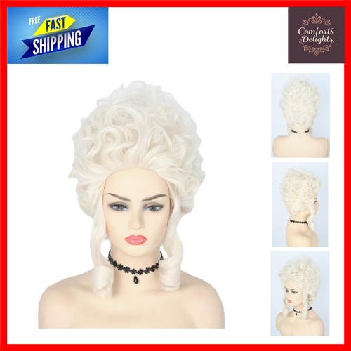 Elegant baroque queen wig - queen,