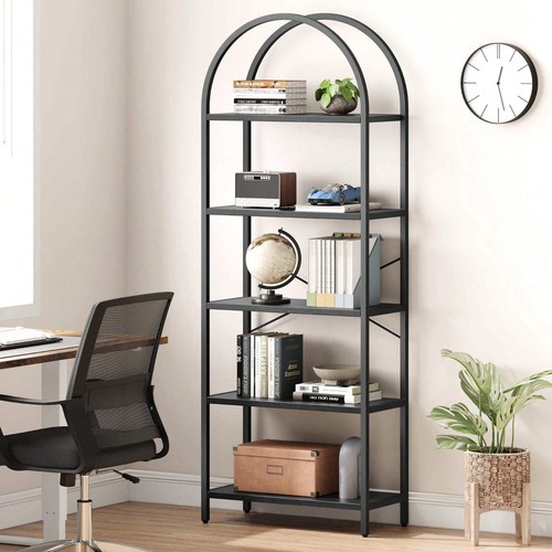 Tier arched bookshelf modern - arched,
