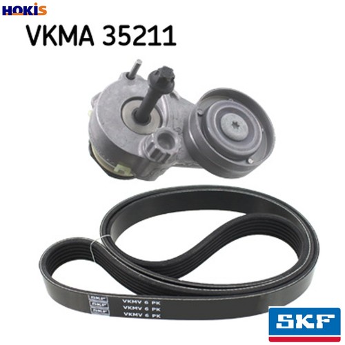 Vribbed belt set vkma - belt,