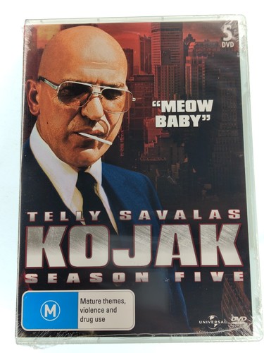 Kojak season five dvd new - kojak,
