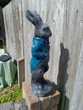 XL Peter Rabbit Garden Ornament 55cm – Concrete Stone Statue Beatrix Potter