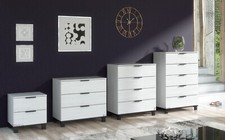 Modern White Chest of Drawers