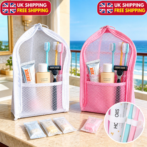 Standing toiletry bag travel - standing,