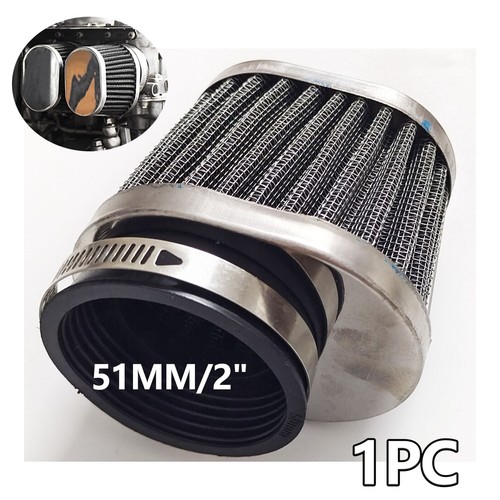 50mm air filter - with, clamp