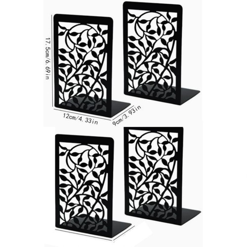 Book ends metal bookends - book,