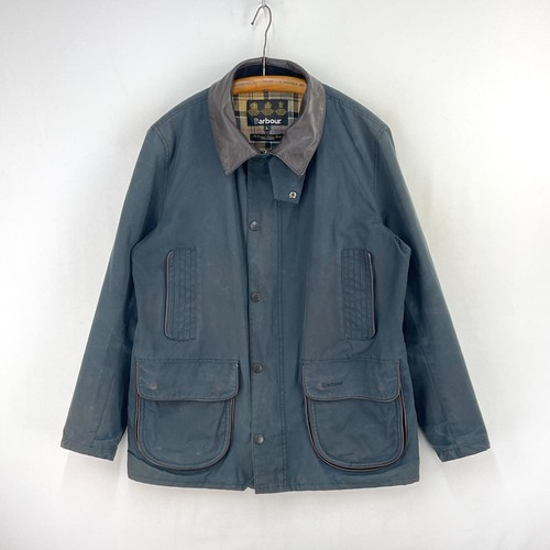 Barbour wax jacket mens large - wax,