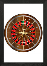 Roulette Wheel With Ball