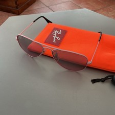 GENUINE CHILDREN’S JUNIOR RAY BAN SUNGLASSES GIRLS PINK FRAME RJ 9506S AVIATOR