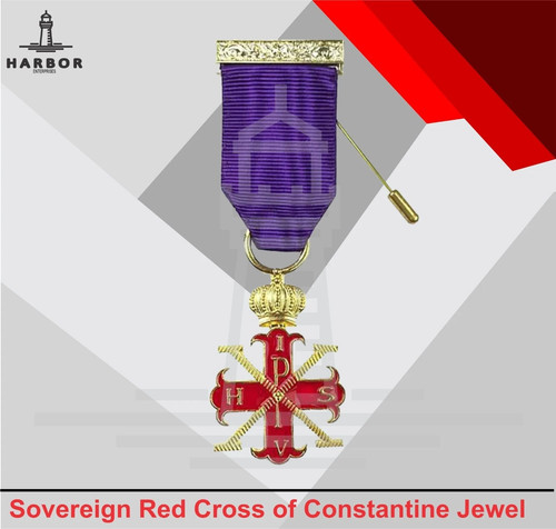 Masonic sovereign red cross - red, of