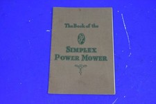 The Book of the JP Simplex Power Mower