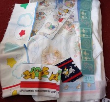 Selection Of Fabric Pictures Of Nursery Scenes