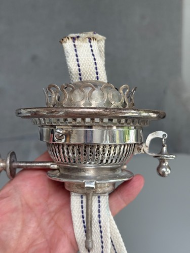 Antique silver plate - , duplex