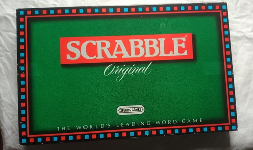 Scrabble vintage spear 1988 - scrabble,