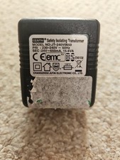 AC/AC CZJUTAI Safety Isolating Transformer Power Supply JT-240V0650 24V AC 650mA