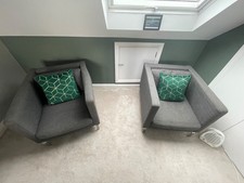 2 x Heals Single Armchairs