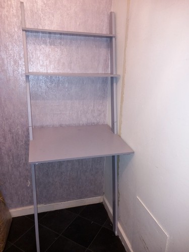 Ladder desk laptop shelving - ladder,