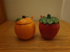 Rare Avon Ceramic Jam And