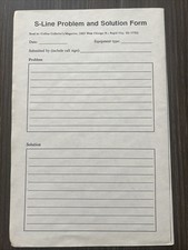 Vintage S-Line Problem & Solution Form Collins Collector's Magazine 1/1 On eBay